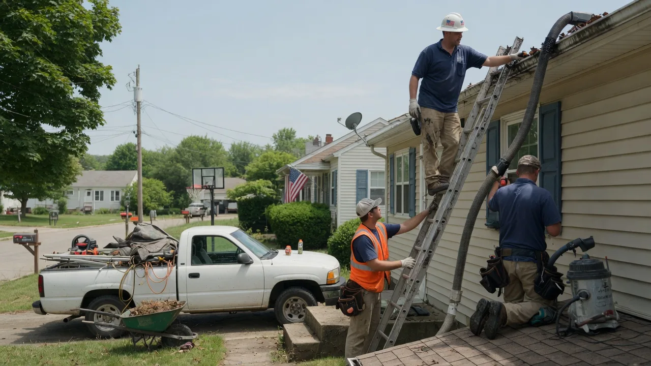 Gutter Installation in Levering, MI near me